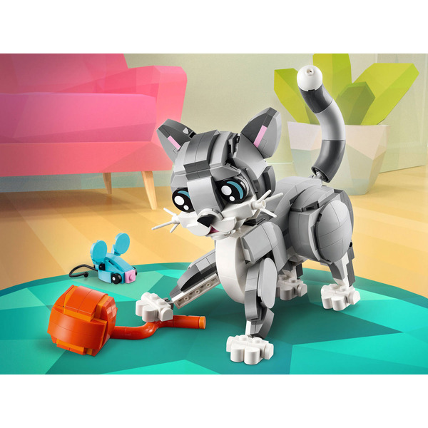 Конструктор LEGO Creator 3 в 1 31163 Озорной кот
