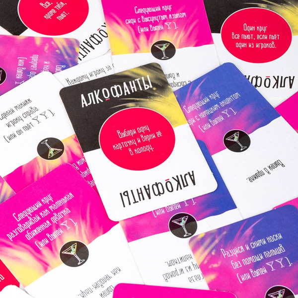 Настольная игра Dream Makers Алкофанты 18+ 2203C_R