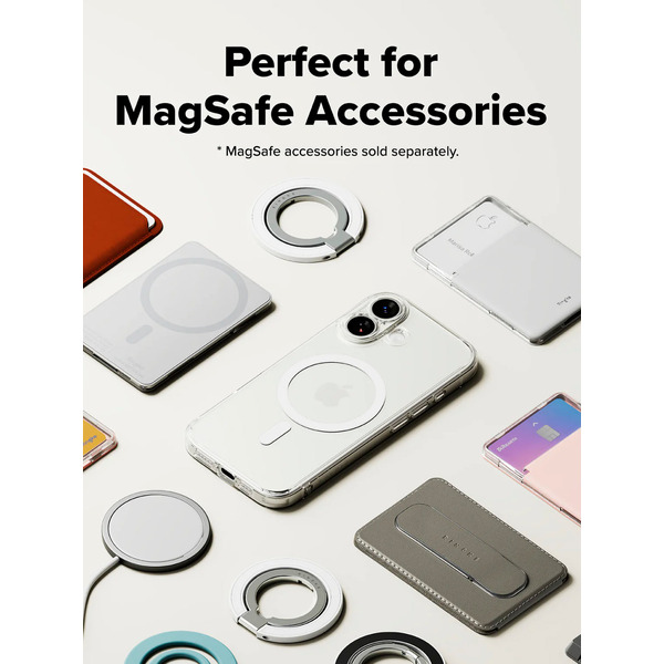 Чехол Ringke FUSION MAGNETIC для iPhone 17 CLEAR