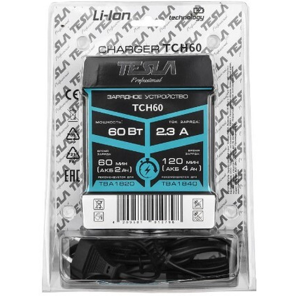 Зарядное устройство Tesla TCH60 (597900)