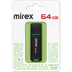 USB Flash Mirex Color Blade Spacer 2.0 64GB 13600-FMUSBK64
