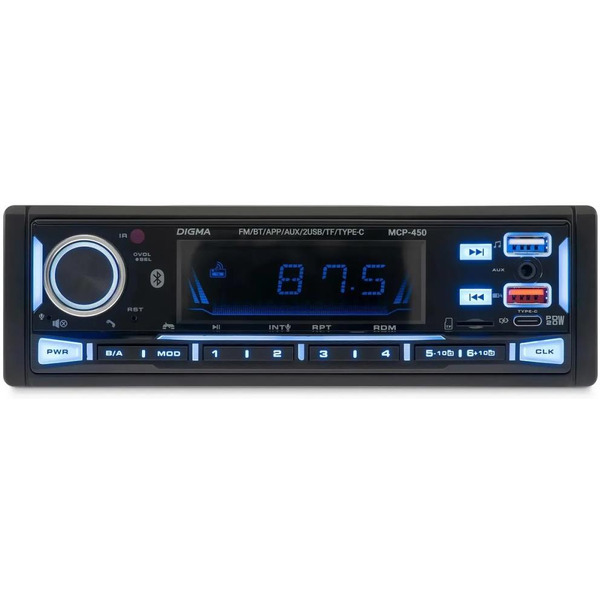 Автомагнитола Digma MCP-450