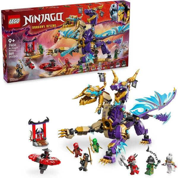 Конструктор LEGO Ninjago Дуговой дракон фокуса 71836