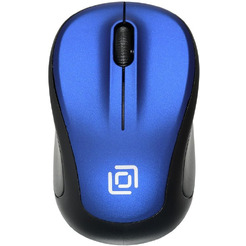 Мышь Oklick 665MW (черный/синий)