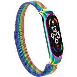 Ремешок Bingo Magnetic для XIAOMI Mi Band 7 (радуга)