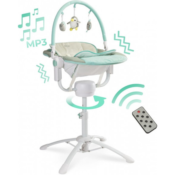 Кресло-качель Caretero Kivi (бирюзовый)