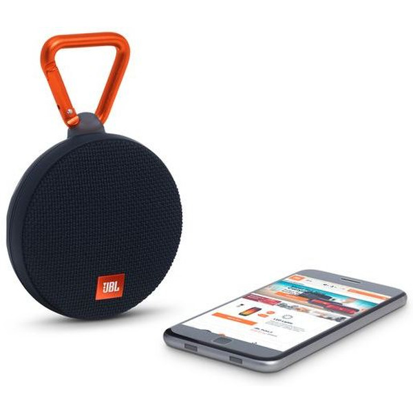 Портативная акустическая система JBL Clip 2 черный