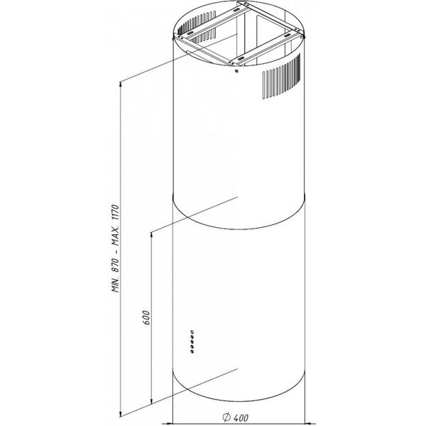 Вытяжка Akpo Isla Balmera wk-10 (черный)