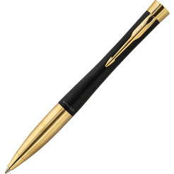 Ручка PARKER Urban Twist Black GT (ежедневник А5 черный, пакет, 880898)