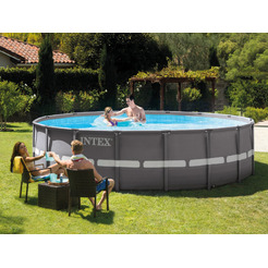 Бассейн Intex Ultra XTR Frame 26330 (549х132 см) с лестницей и фильтр насос