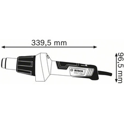 Промышленный фен Bosch GHG 20-60 Professional 06012A6400