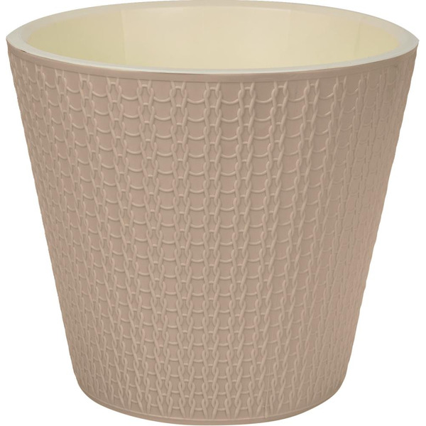 Горшок для цветов IDILAND Velvet 221602827/01 (бежевый)