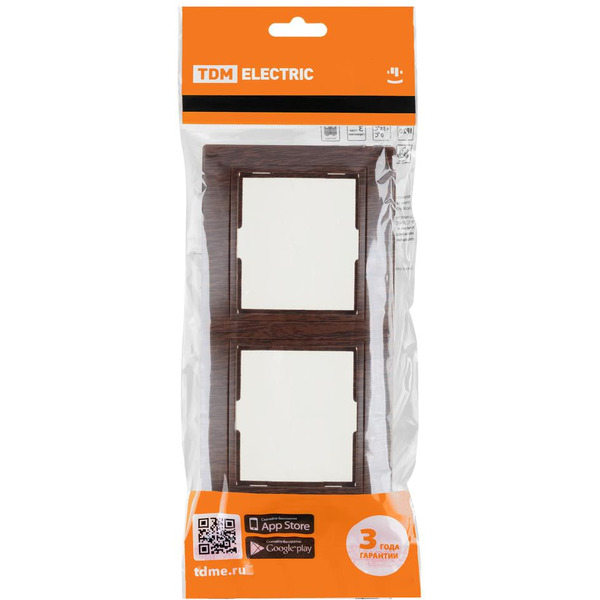 Рамка TDM Electric Таймыр ЭКО SQ1814-0326 (бук)