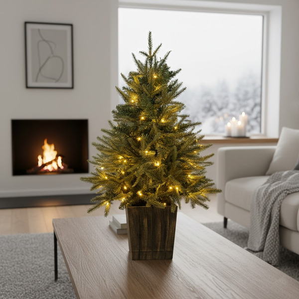 Ель искусственная Winter Fun Light 90 25803-90CM LED