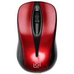 Мышь Oklick 675MW (черный/красный)