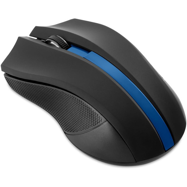 Мышь Oklick 615MW (черный/синий)