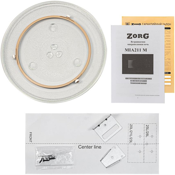 Микроволновая печь ZORG MIA211 M (черный)