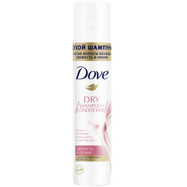 Сухой шампунь Dove Dry shampoo+conditioner 250 мл