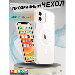 Чехол-накладка Bingo Clear Magnetic для Apple iPhone 11 (прозрачный)