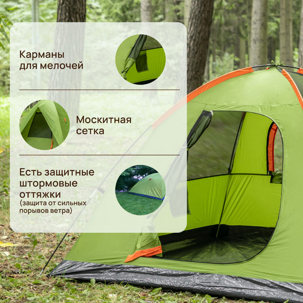 Палатка Coyote CEPHEUS-3 CL-A11-3P-Light Green