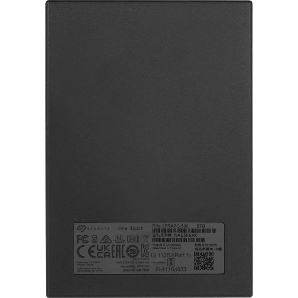Внешний накопитель Seagate One Touch STKZ5000400 5TB
