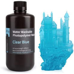 Фотополимерная смола Elegoo Water Washable 50.103.0010 (чистый синий)