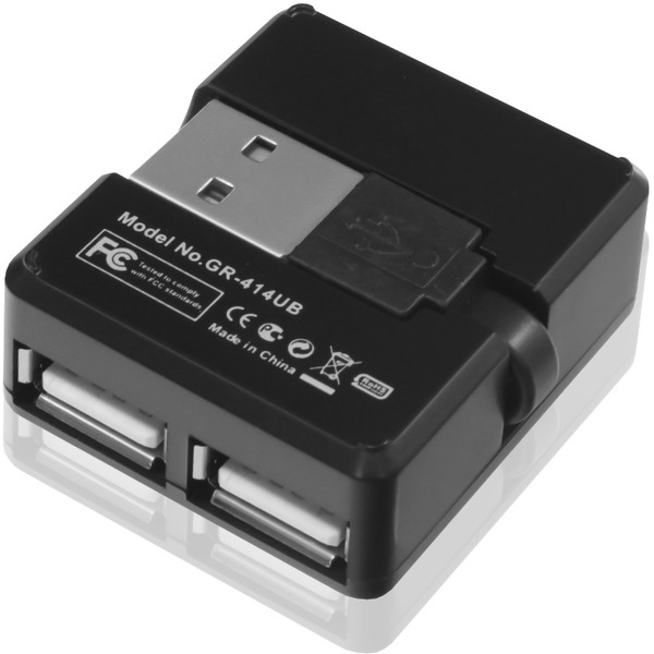 USB-хаб Ginzzu GR-414UB