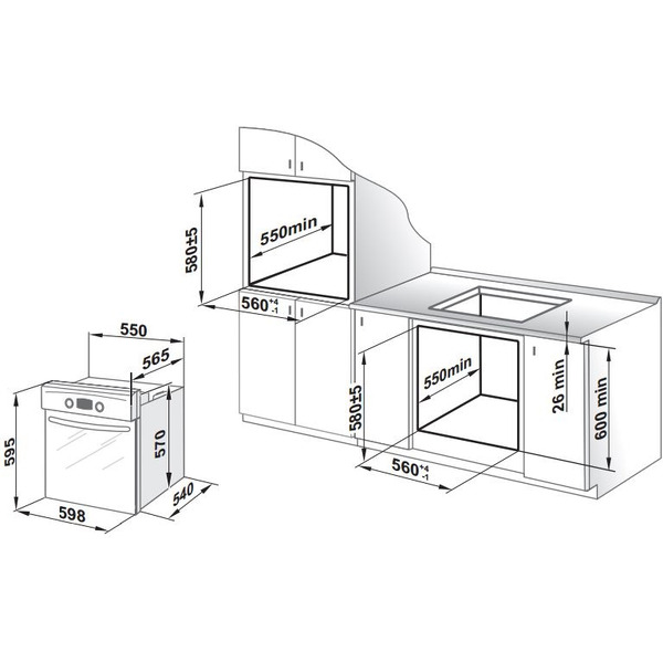 Духовой шкаф GEFEST ЭДВ ДА 602-01