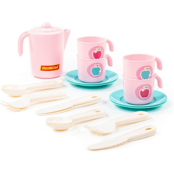 Набор игрушечной посуды Полесье Анюта 80073