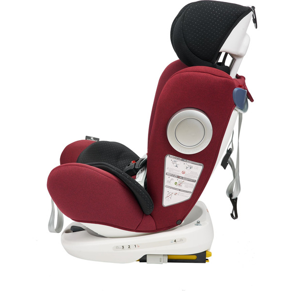 Автокресло Lorelli Lusso SPS Isofix (красный/черный)