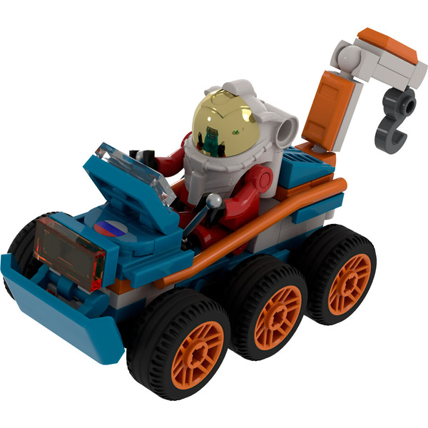 Конструктор Brick Labs Космос: Багги AB-1318