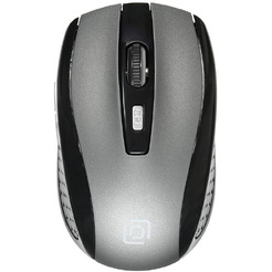 Мышь Oklick 635MB (черный/серебристый)
