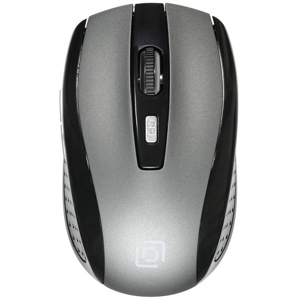 Мышь Oklick 635MB (черный/серебристый)