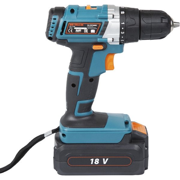 Дрель-шуруповерт аккумуляторная Bort BAB-18Ux2-DK