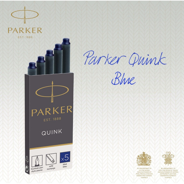 Чернильный патрон Cartridge Quink (5 шт.) PARKER 142388 / 1950384