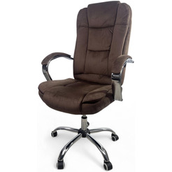 Кресло Calviano Bravo (коричневый велюр)