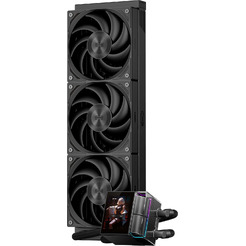 Система водяного охлаждения PcCooler DS360 Display ARGB (DS360-BKNWXY-GL)