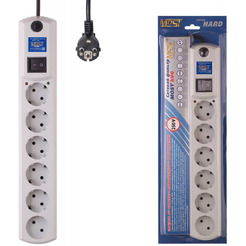 Сетевой фильтр Most HV6 2м (6 розеток) белый