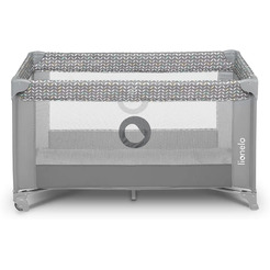 Кровать-манеж Lionelo Stefi (Grey Concrete Multicolor)