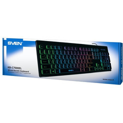 Игровая клавиатура SVEN KB-C7500EL (черная)