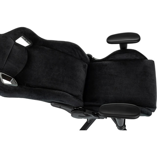 Кресло игровое Zombie Ghost Fabric (черный)