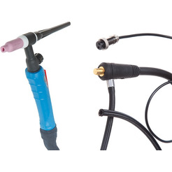 Горелка сварочная SOLARIS TIG WGT-17V (разъем 10-25)