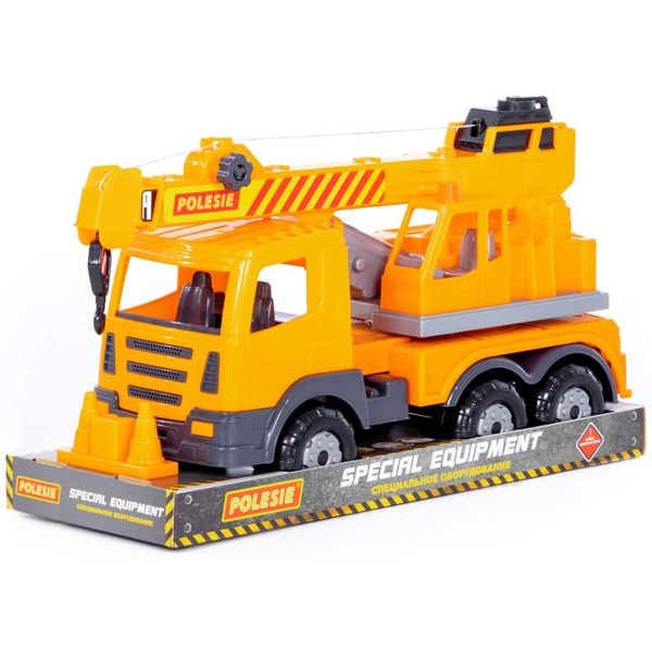 Автомобиль-кран №2  Полесье Престиж 76533