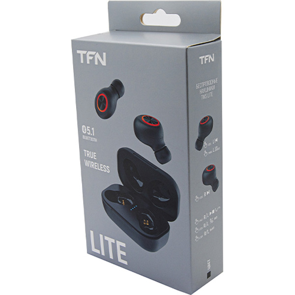 Наушники TFN Lite TFN-HS-TWS016BK (черный)