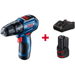 Дрель-шуруповерт Bosch GSB 12V-30 Professional (06019G9100) с 2-мя АКБ, кейс