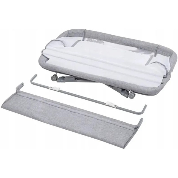 Детская кроватка Lionelo Luna (Grey Concrete)