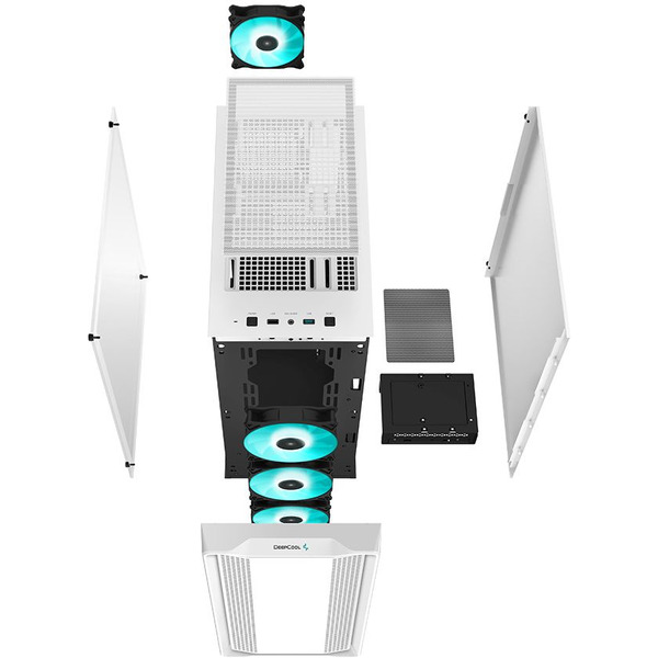 Корпус DeepCool CC560 WH V2 R-CC560-WHGAA4-G-2