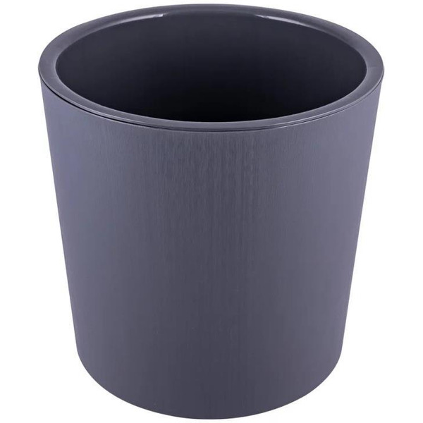Горшок для цветов с дренажной вставкой Полимербыт Genius 3,9л 4376505