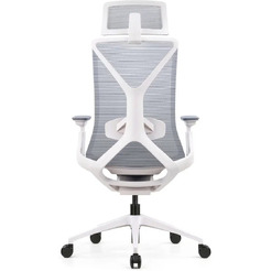 Кресло компьютерное SitZone E-YR-001A-P1-WH (сетка/ткань, серый)