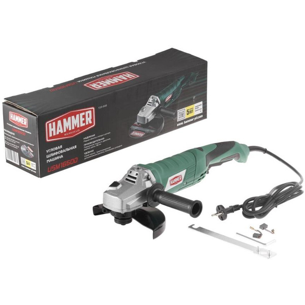 Углошлифмашина Hammer Flex USM1650D (569072)